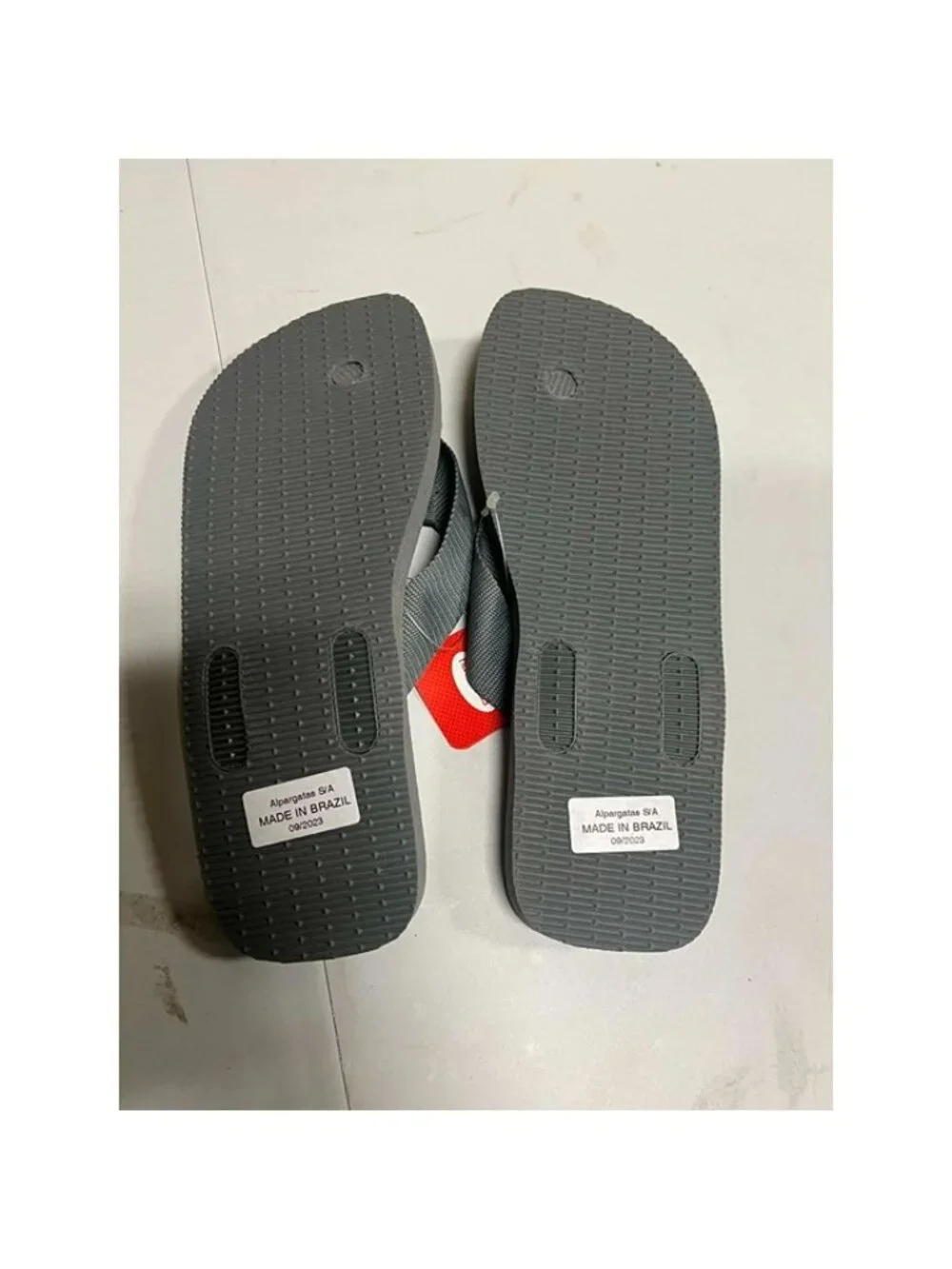 Havaianas Men's Unisex Urban Basic Flip Flops Steel Grey 9